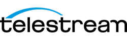 Telestream logo, a technology partner of Diskover Data