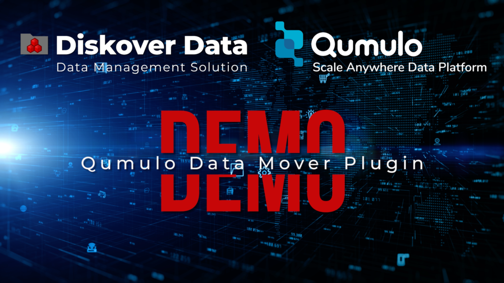 Diskover Data is thrilled to announce the Qumulo Data Mover plugins, allowing authorized users to manually trigger data movement from Qumulo to/from Qumulo OR Qumulo to/from AWS.