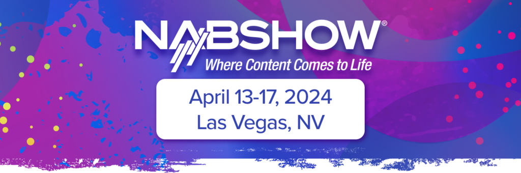 Diskover Data Header for NAB Show 2024 social media posts