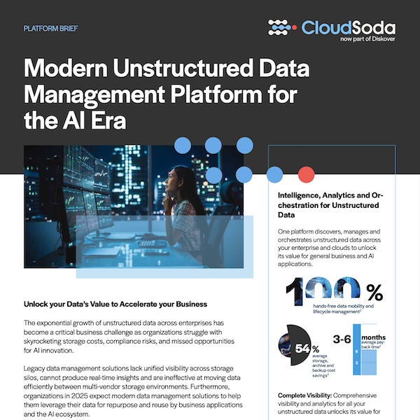 CloudSoda platform brief thumbnail